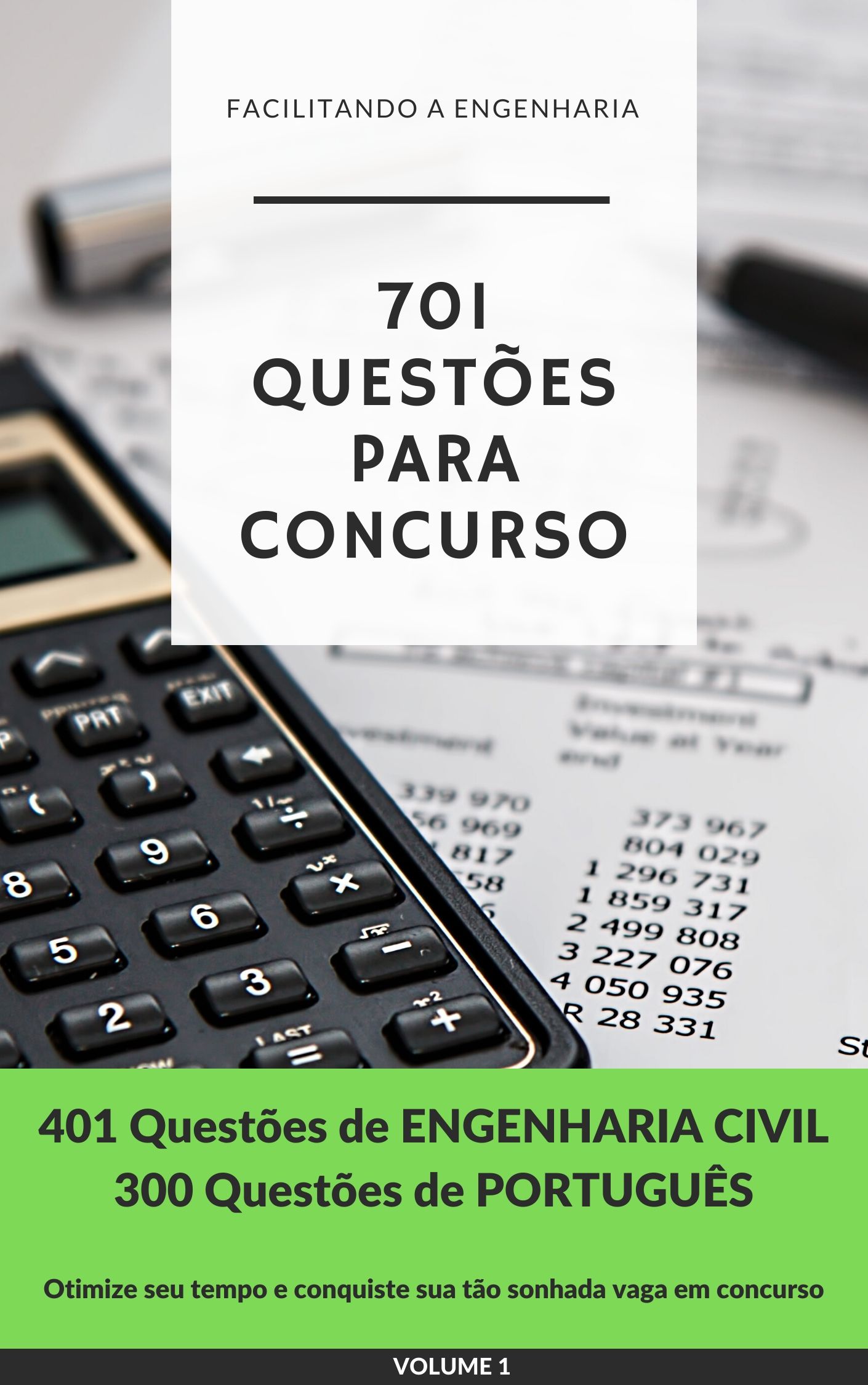 701 questões para concurso engenheiro civil