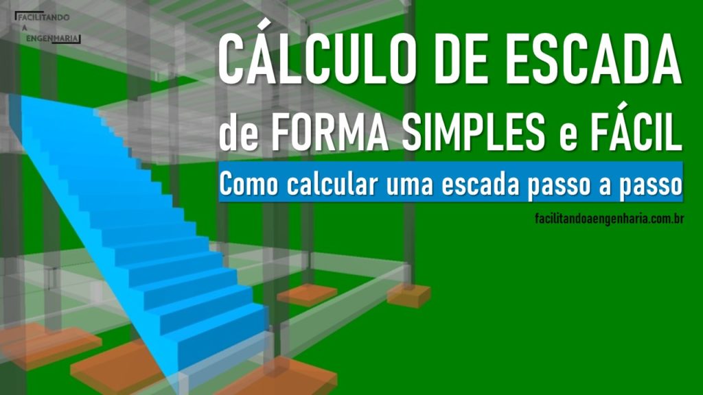 como calcular uma escada