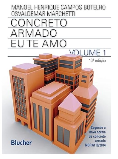 O livro mais indicado sobre o tema Concreto Armado