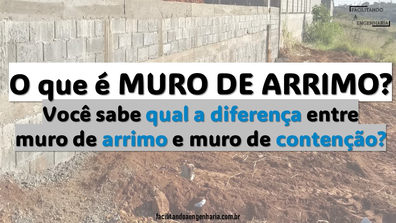 Passo a passo como fazer um muro de arrimo e ainda. Qual profissional pode dimensionar um muro de arrimo? Qual a diferença entre o muro de arrimo e muro de contenção? E Qual o preço de um muro de arrimo?