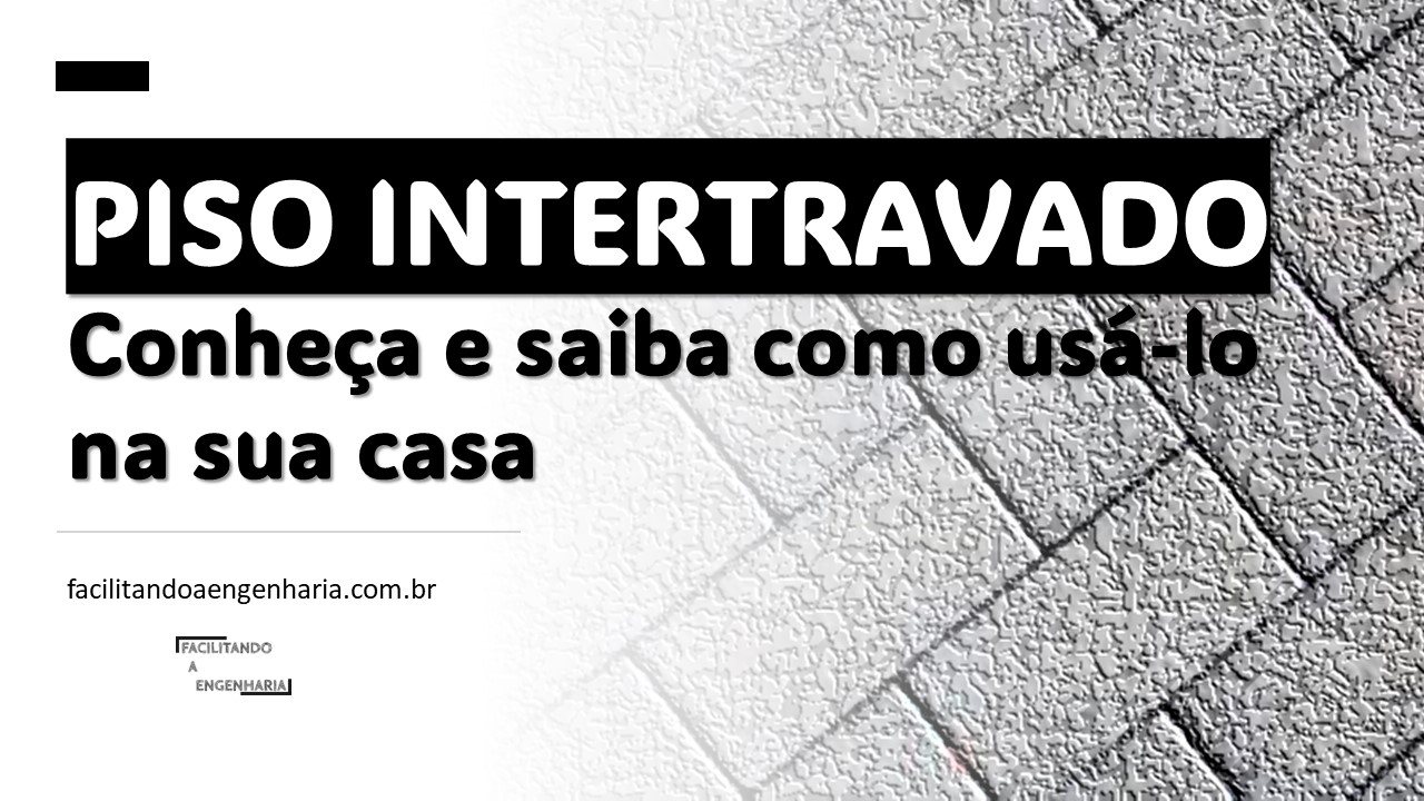 O que é piso intertravado? O piso intertravado é um tipo de pavimento feito com blocos pré-fabricados de concreto