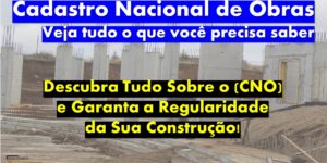 O CNO é um banco de dados que armazena informações cadastrais de obras de construção civil e de seus responsáveis.